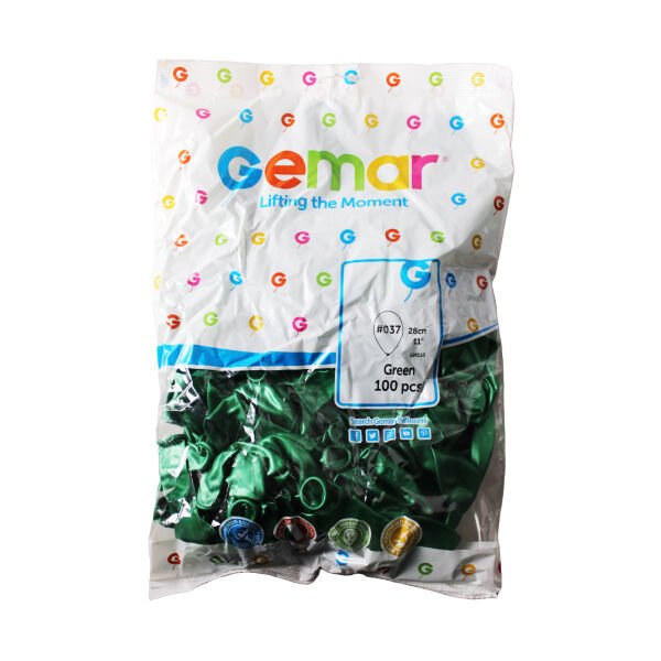 ERB-MET-YESIL GM110-37 METALIK YESIL BALON 100 LU 50