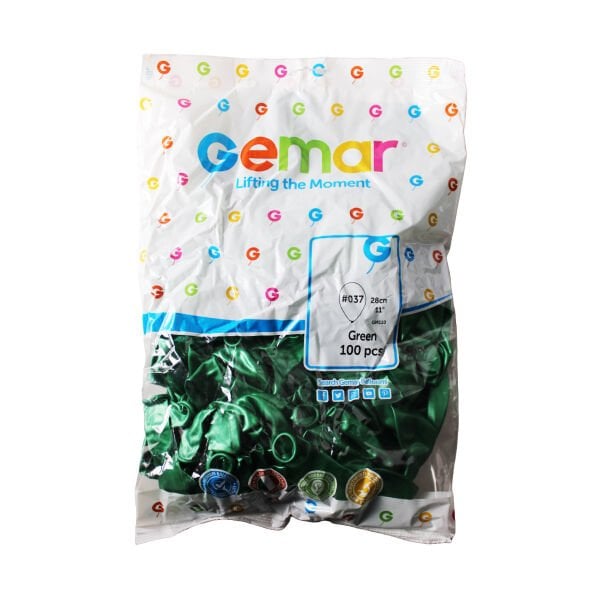 ERB-MET-YESIL GM110-37 METALIK YESIL BALON 100 LU 50