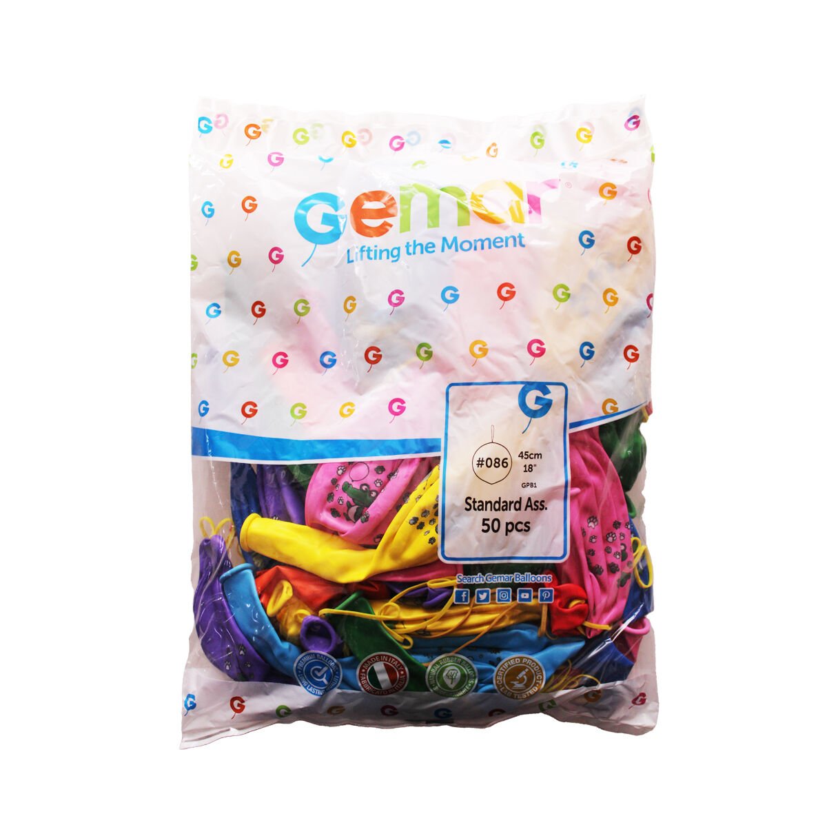 ERB-ART074 GPBD1 GEMAR PUNCH BALON  50LI 40