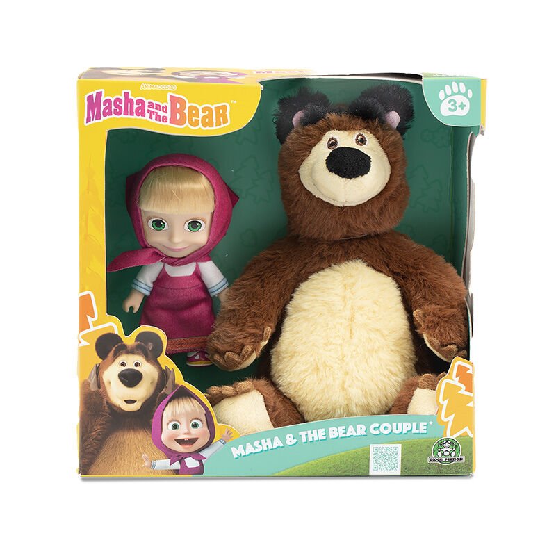 GPH-MHA21000 MASHA KOCA AYI 20CM PELUS 12CM 6