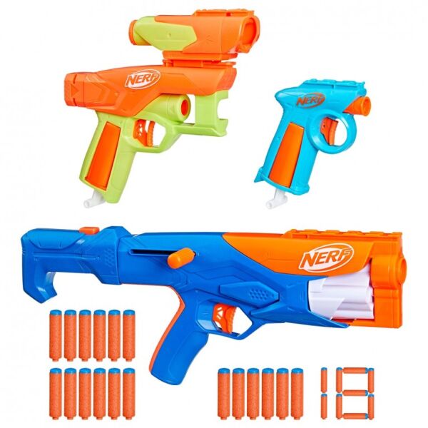 INT-F8633 NERF N SERIES GEAR UP PACK 4