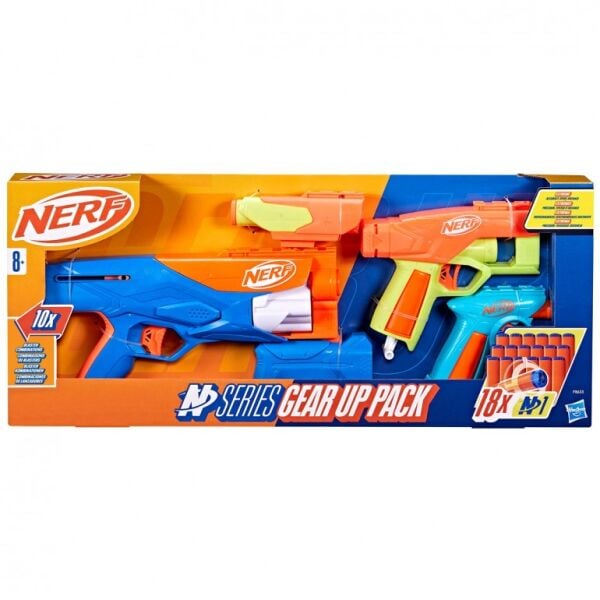 INT-F8633 NERF N SERIES GEAR UP PACK 4