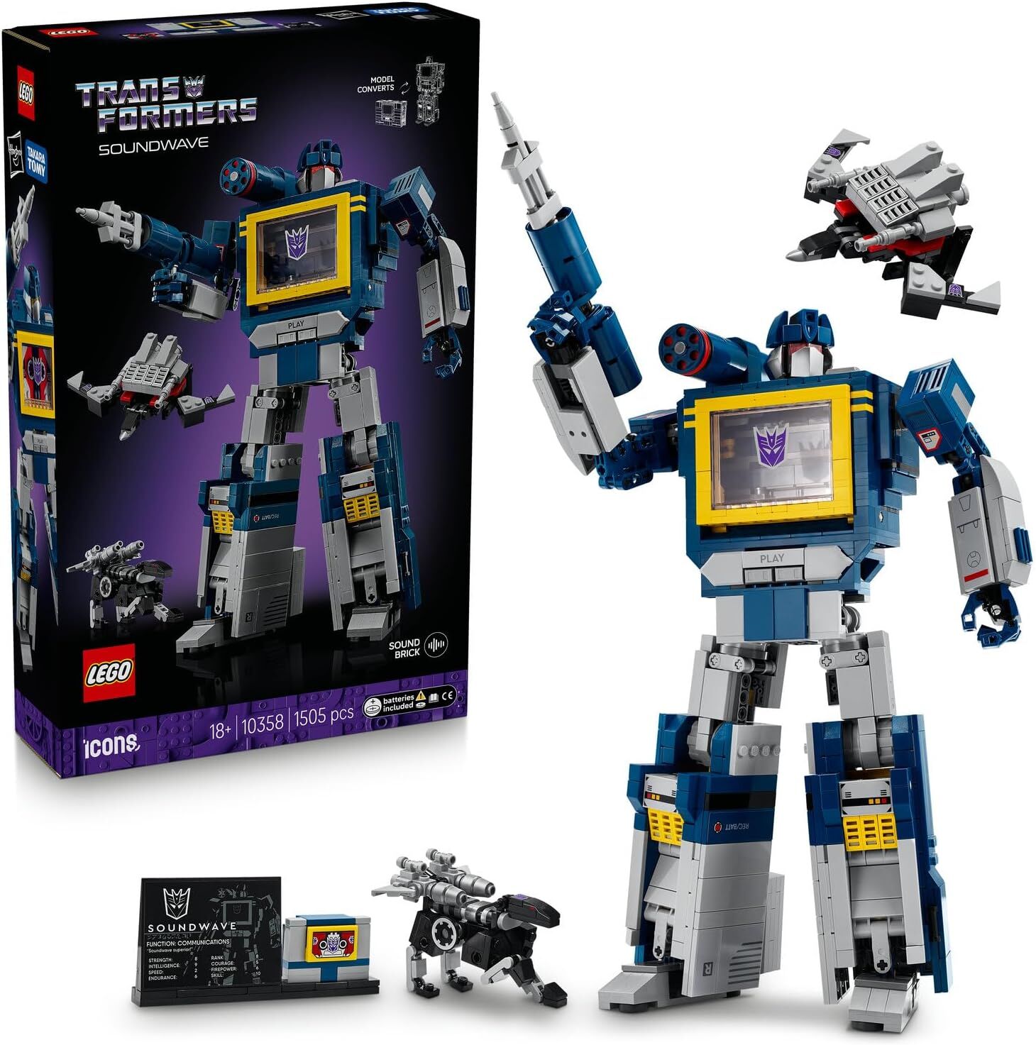 ADOL-LSS10358 TRANSFORMERS SOUNDWAVE 1