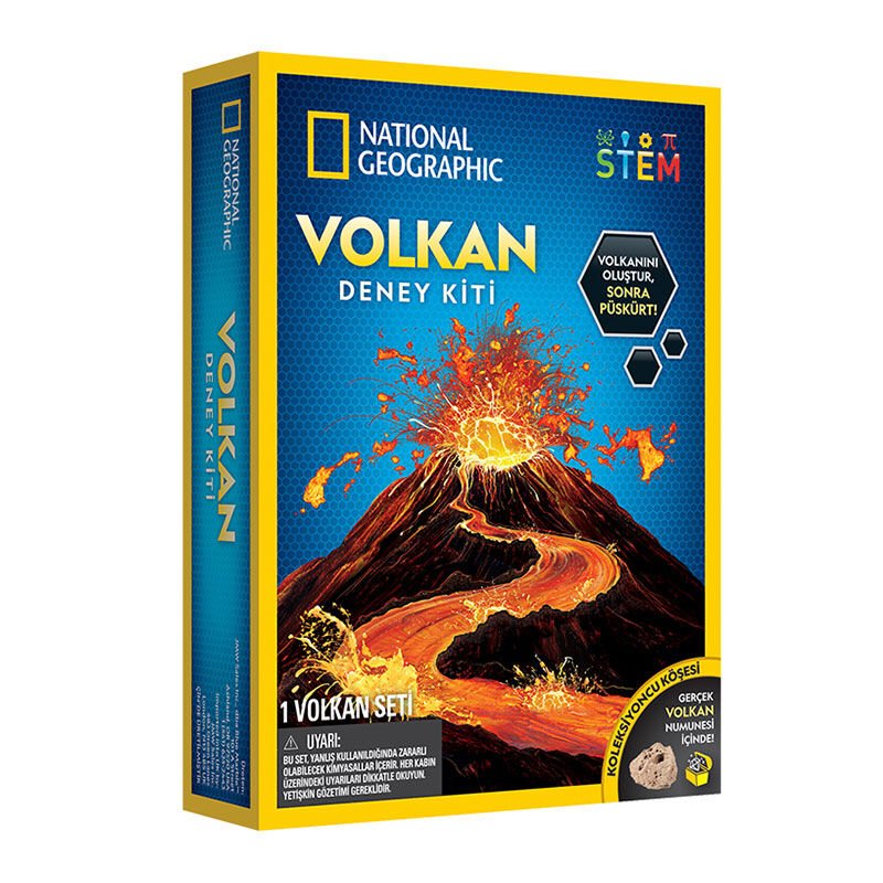 GPH-NAT02002 NATGEO VOLKAN DENEY KITI 4 STAND