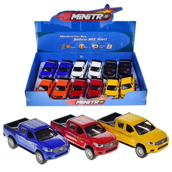 BIR-FY6118-12D 1:40 METAL C/B TOYOTA HILUX PICK UP 144