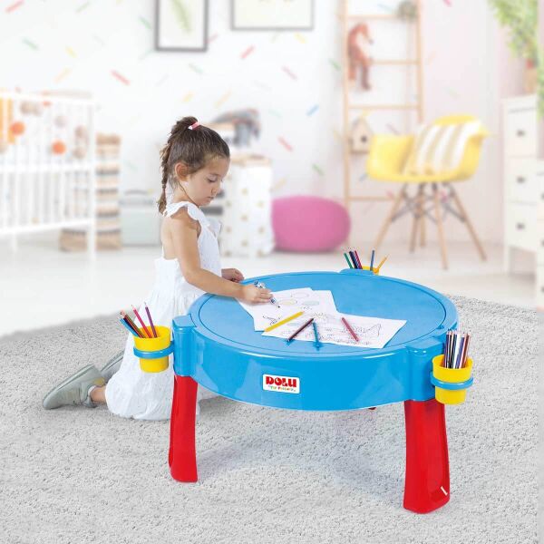 DOLU-3070 SU VE KUM AKTIVITE MASASI KIRMIZI 1