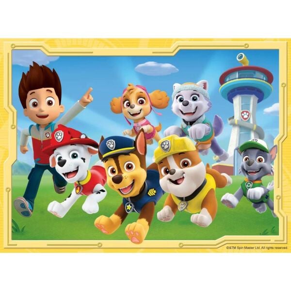 ADO-RPX030651-S 4 IN BOX PUZ PAW PATROL 1 STAND