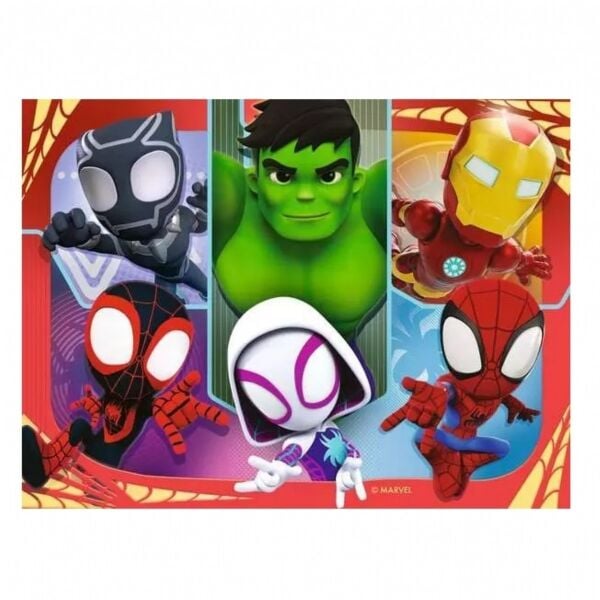 ADO-RPX120010647-S 4 IN BOX PUZZLE SPIDEY 1 STAND