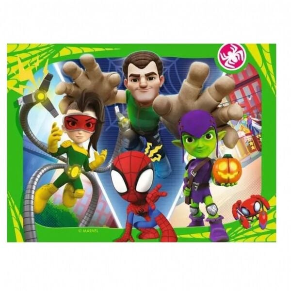 ADO-RPX120010647-S 4 IN BOX PUZZLE SPIDEY 1 STAND
