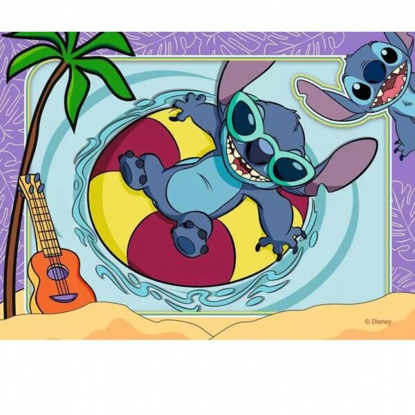 ADO-RPX120010692-S 4 IN BOX PUZZLE WD STITCH 1 STAND