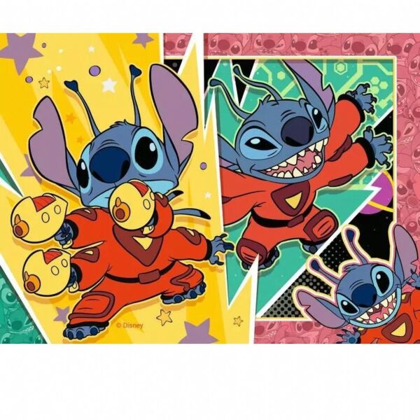 ADO-RPX120010692-S 4 IN BOX PUZZLE WD STITCH 1 STAND