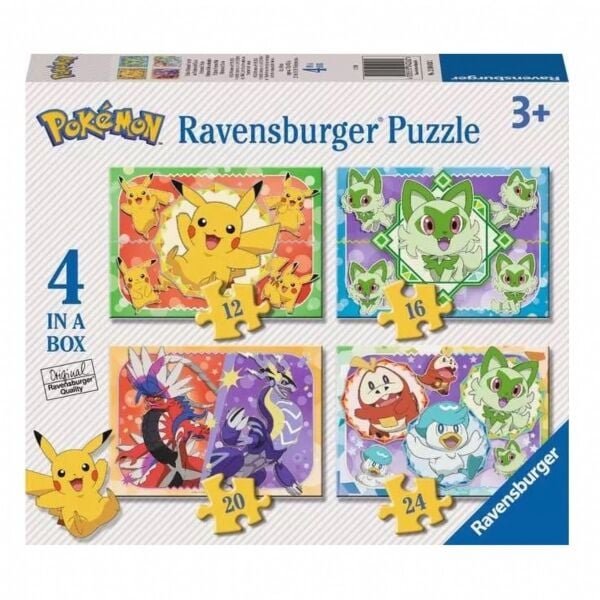 ADO-RPX120040262-S 4 IN BOX PUZ POKEMON 1 STANDS