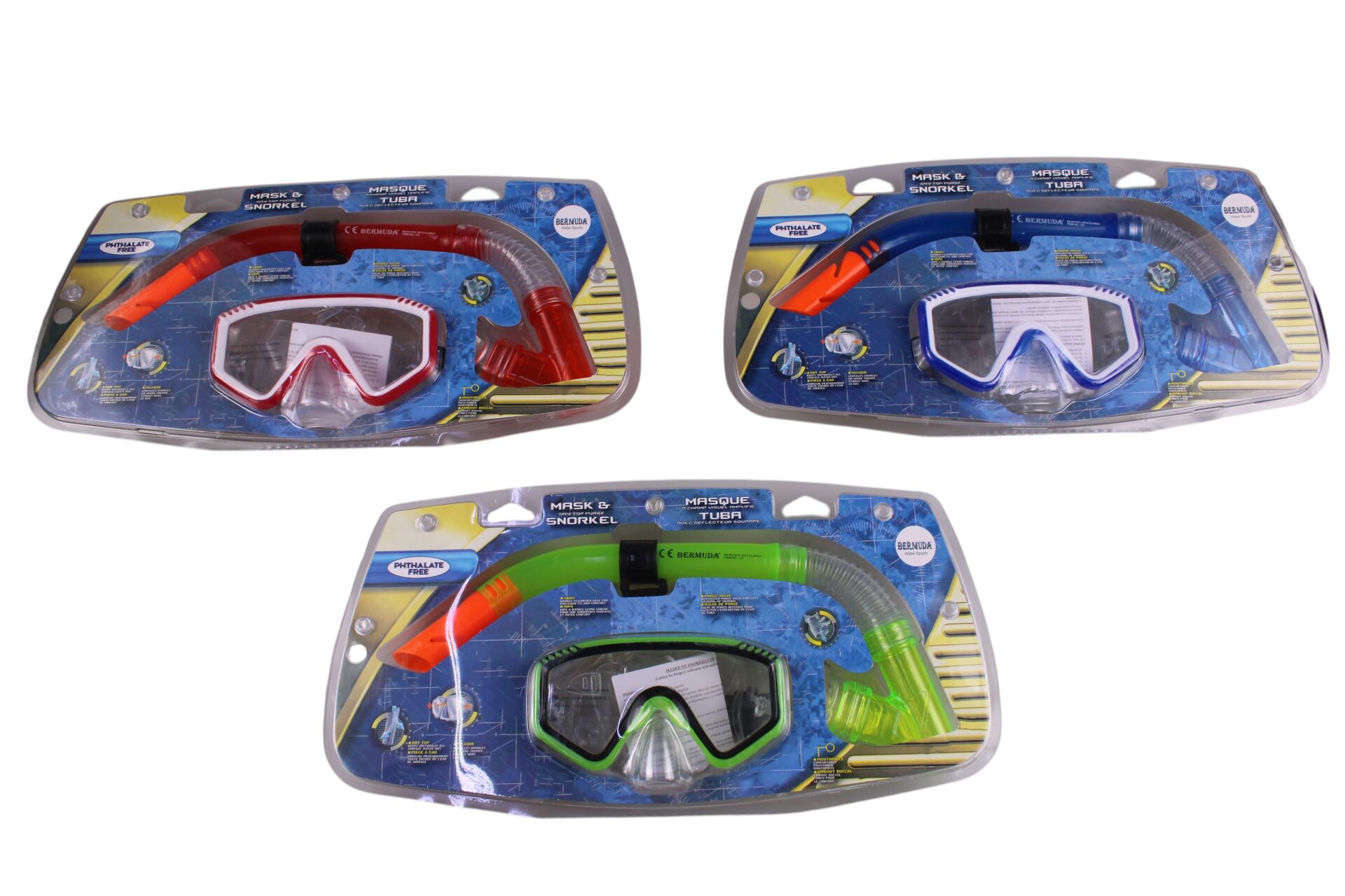 KZLD-2375A-121CSB MASKE SNORKEL SET 24