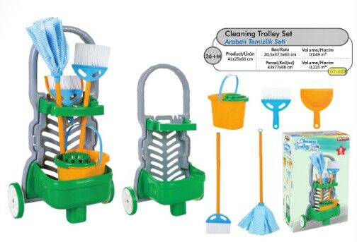 PLS-07-620 ARABALI TEMIZLIK SETI 4