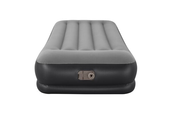 KZLD-BW67723 EV YATAK FLOK GRI 191X97CM+POMPALI 2