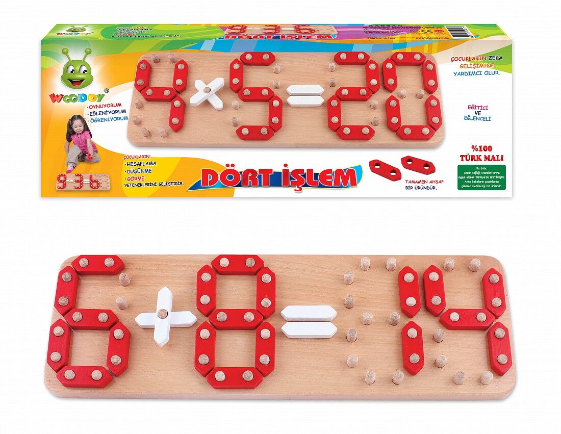 KT-KR057 WOODOY AHSAP DORT ISLEM 24