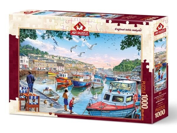 HD-4231 ART 1000 LIMANDAKI KUCUK BALIKCILAR 6