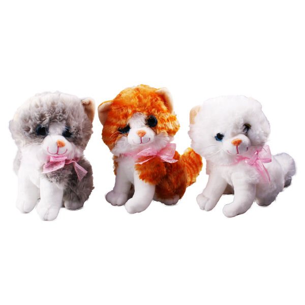 KZL-2208001 PELUS AYAKTA MIYAVLAYAN KEDI 3 RENK 96