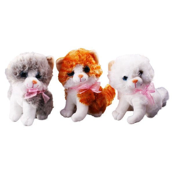 KZL-2208001 PELUS AYAKTA MIYAVLAYAN KEDI 3 RENK 96