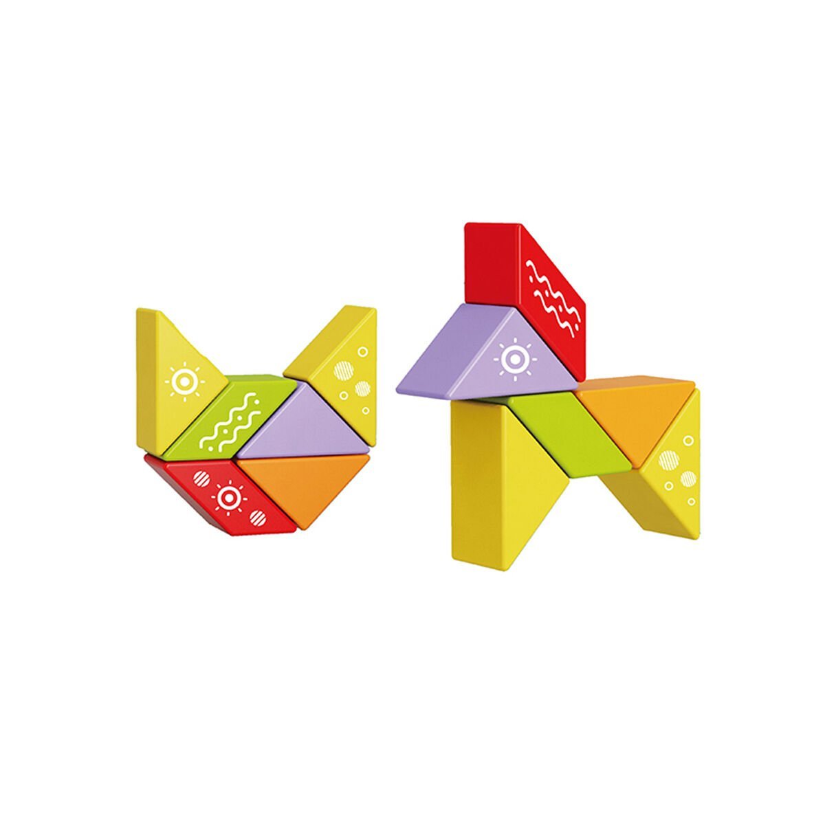 KZL-HD373A EGITICI MANYETIK BLOKLAR 6PCS 96