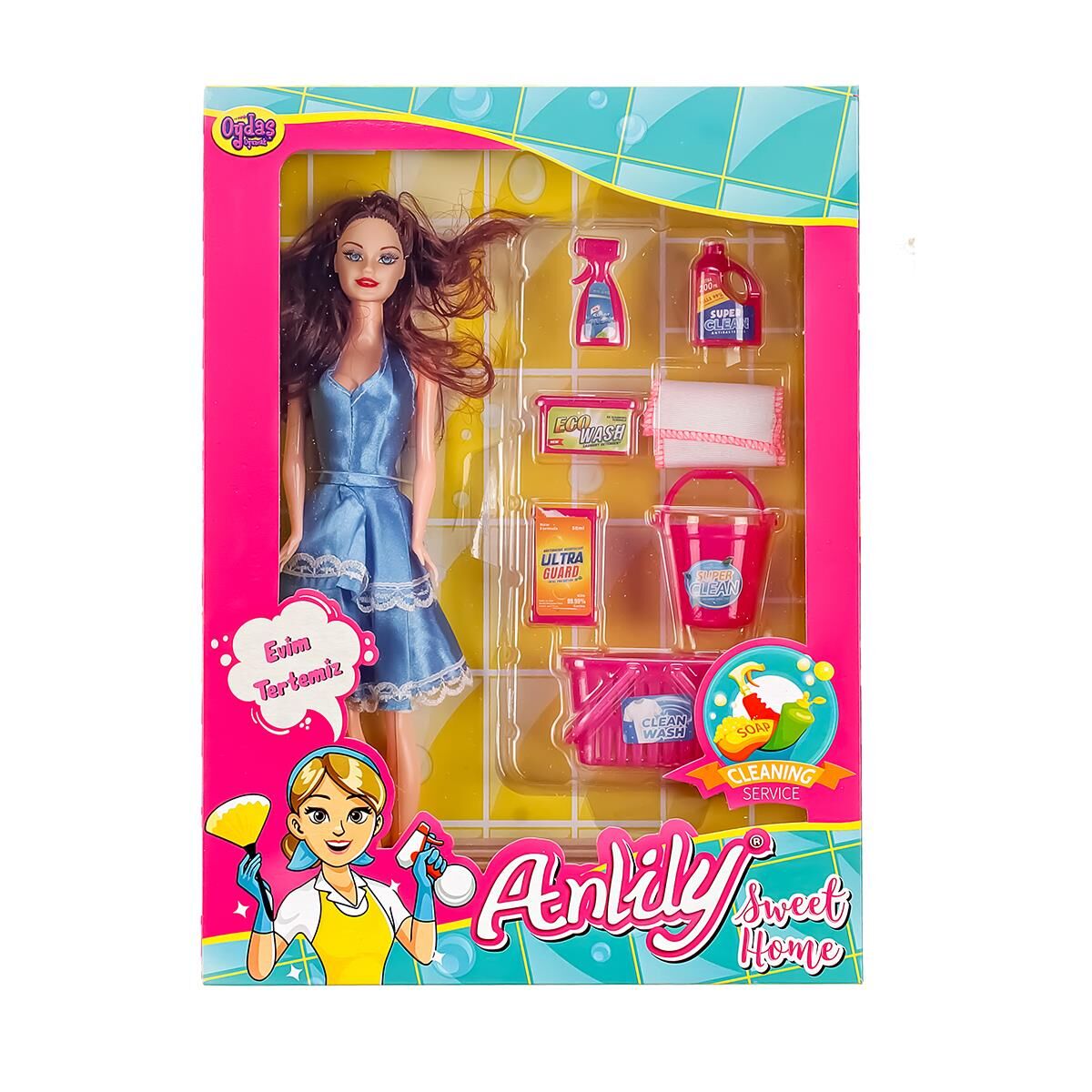 OYD-02442 KUT ANLILY TEMIZLIK SETLI BEBE 32