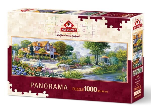 HD-4333 1000PRC PUZZLE PANORAMA ENGLISH COTTAGE 6