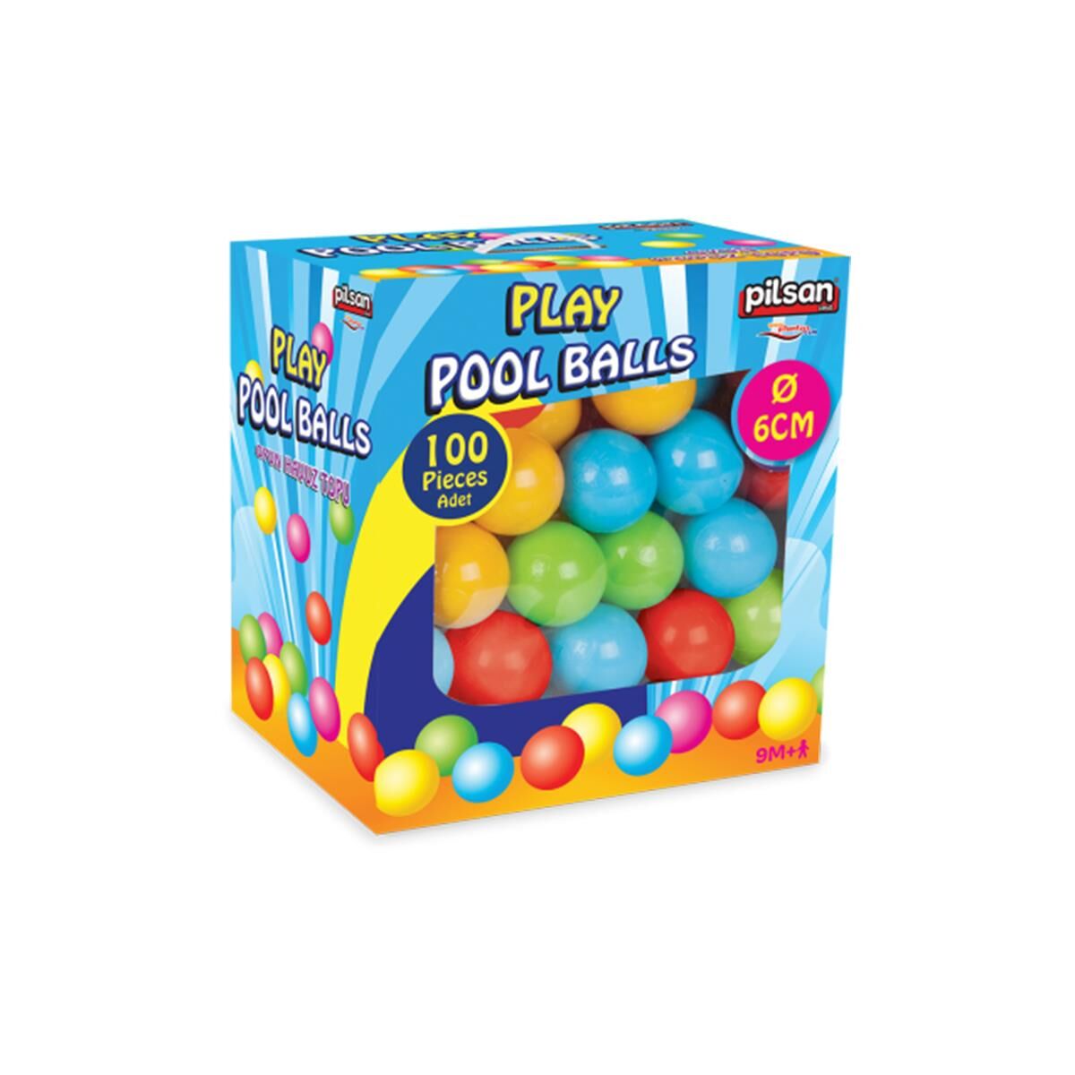 PLS-06-400 KUT. OYUN HAVUZ TOPU 6