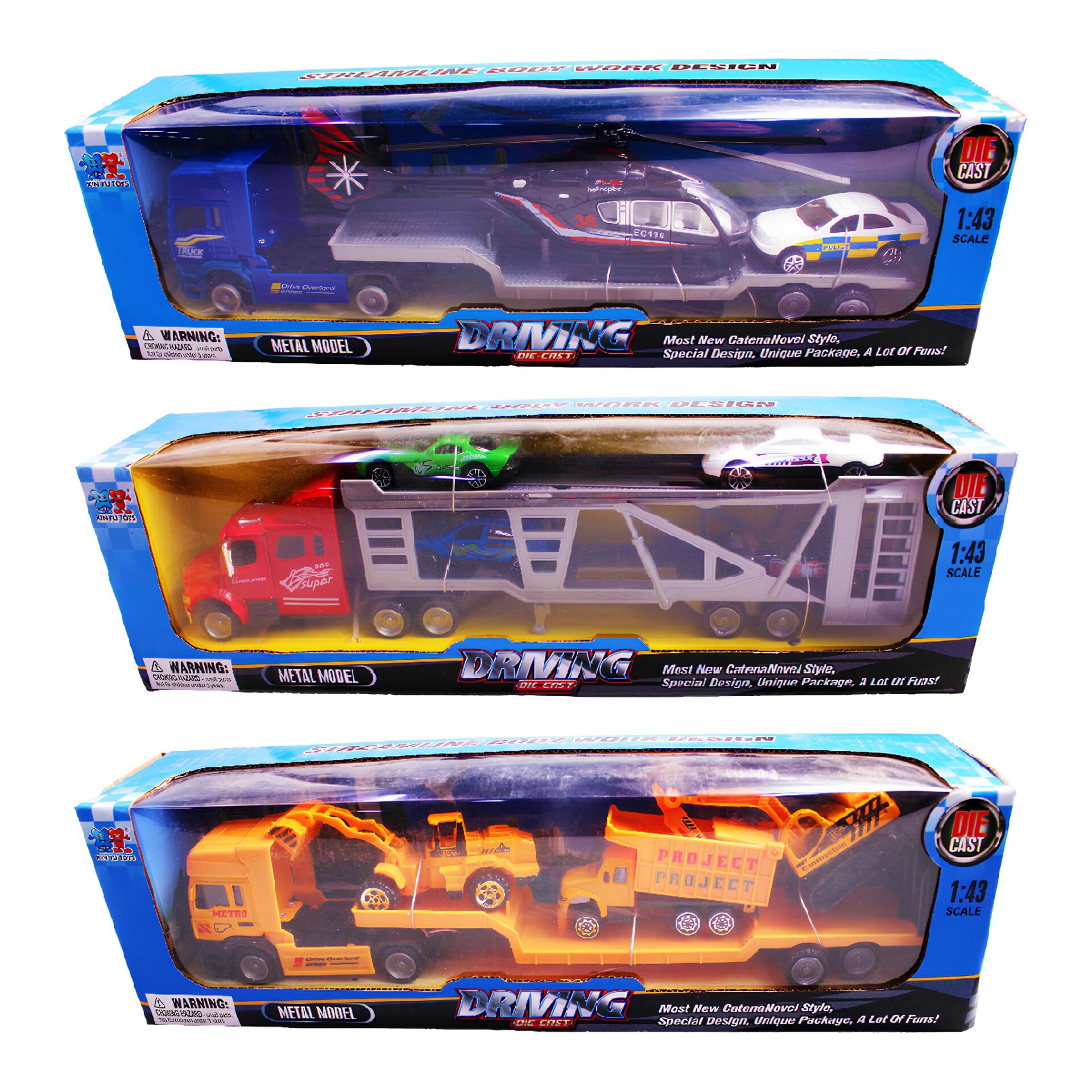 KZL-XY024 KUTULU DEMIR TIR CEKICI 4 ARABALI 3 AST 48