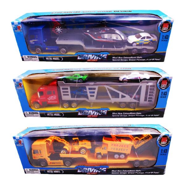 KZL-XY024 KUTULU DEMIR TIR CEKICI 4 ARABALI 3 AST 48