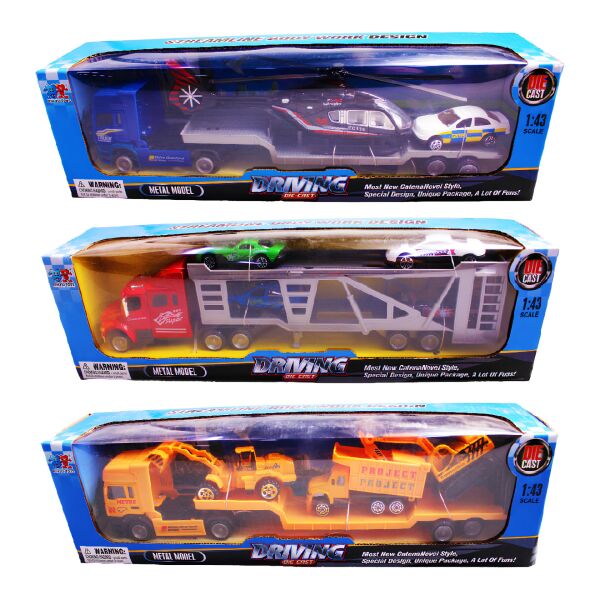 KZL-XY024 KUTULU DEMIR TIR CEKICI 4 ARABALI 3 AST 48