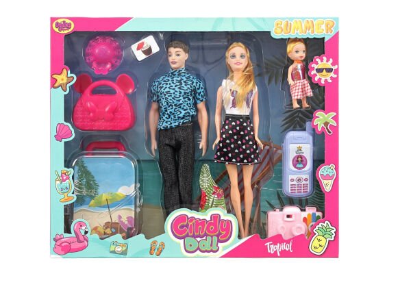 OYD-02455 CINDY DOLL AILE TATIL SETI 12