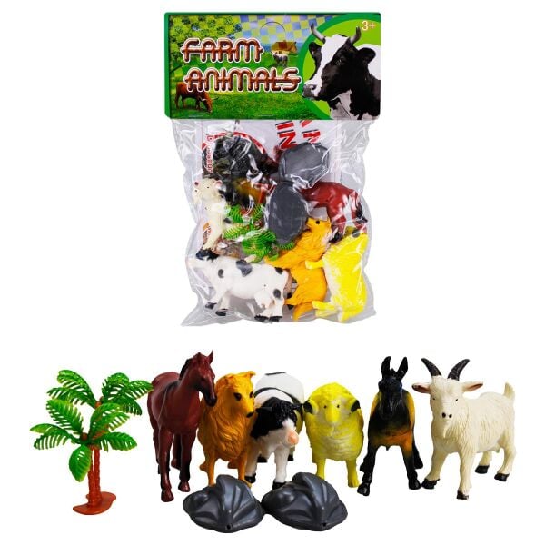 KZL-NC5-006ABCI EVCIL CIFTLIK 6 LI HAYVAN SET 72