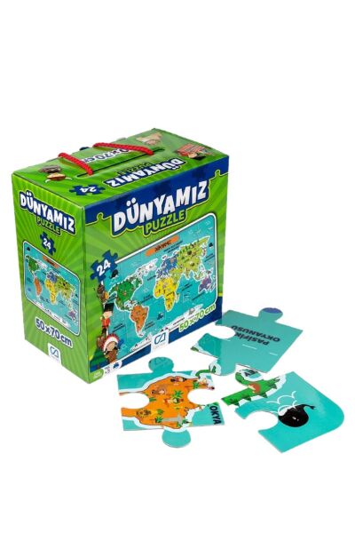 CAO-5025 DUNYAMIZ EGITICI PUZZLE 18