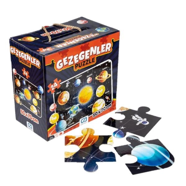 CAO-5026 GEZEGENLER EGITICI PUZZLE 18-12