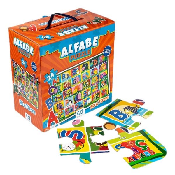 CAO-5027 ALFABE EGITICI PUZZLE 12