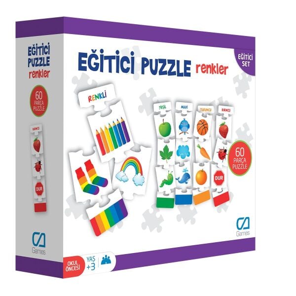 CAO-5029 EGITICI PUZZLE RENKLER 24