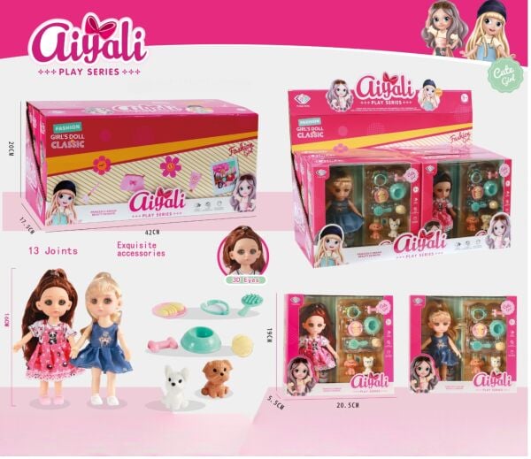 KZL-3018-1 BEBEK PETSHOP KUTULU 6LI BOX 72