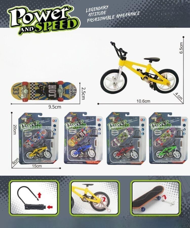 KZL-55039-5 BISIKLET + PARMAK KAYKAY 192