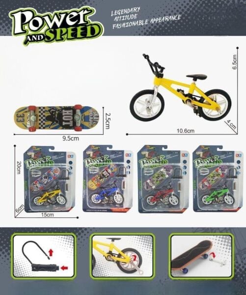 KZL-55039-5 BISIKLET + PARMAK KAYKAY 192