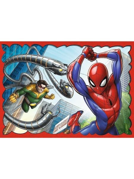 VAR-34384 4IN1 MARVEL SPIDERMAN PUZZLE 8
