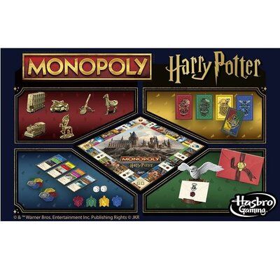 INT-F9422 MONOPOLY HARRY POTTER 4