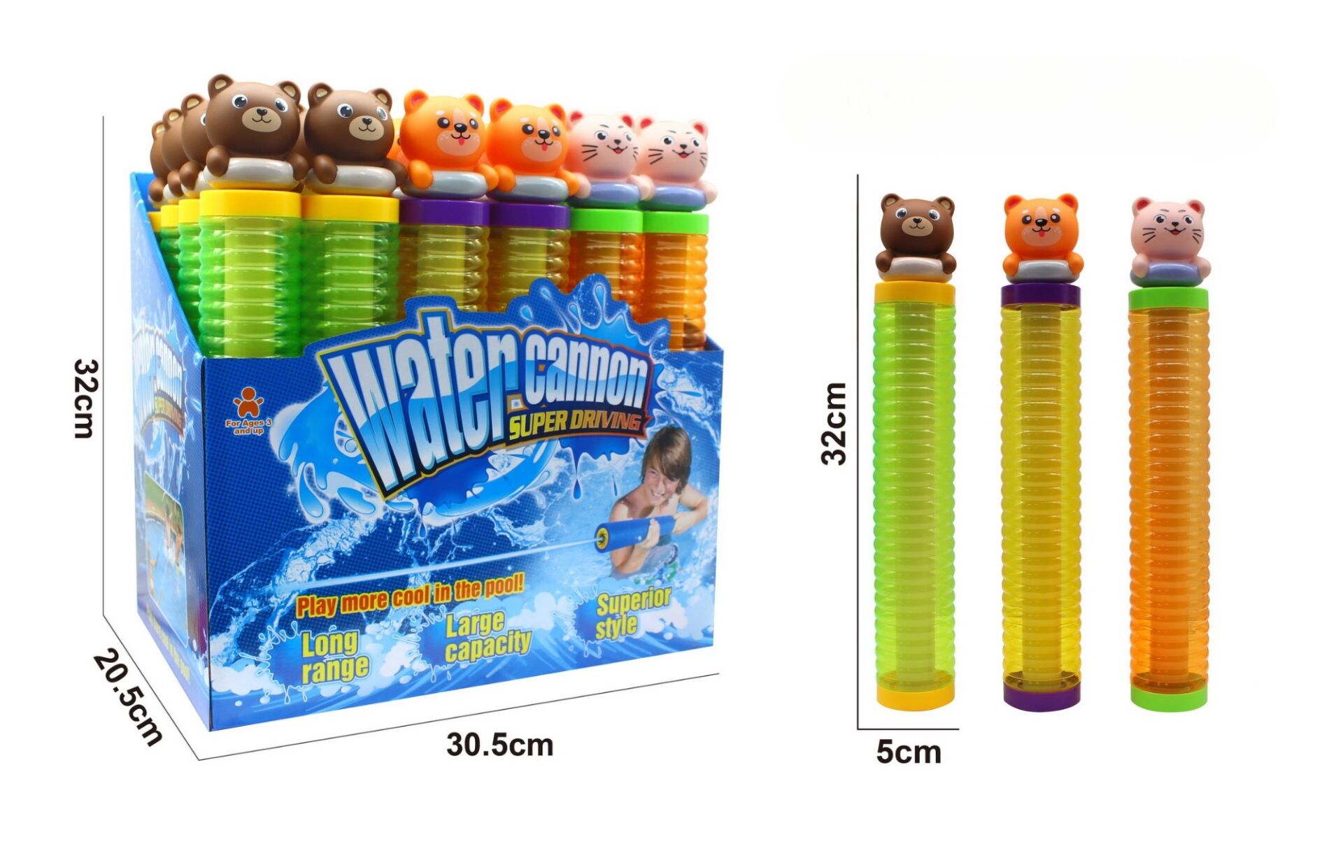 KZL-858-31 SU POMPASI LUX AYI BASLI 32X5CM STAND 24 K 192