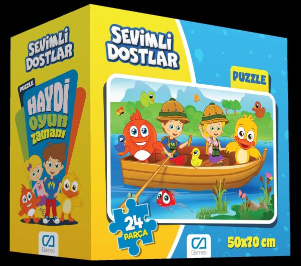 CAO-5120 SEVIMLI DOSTLAR YER PUZZLE 18