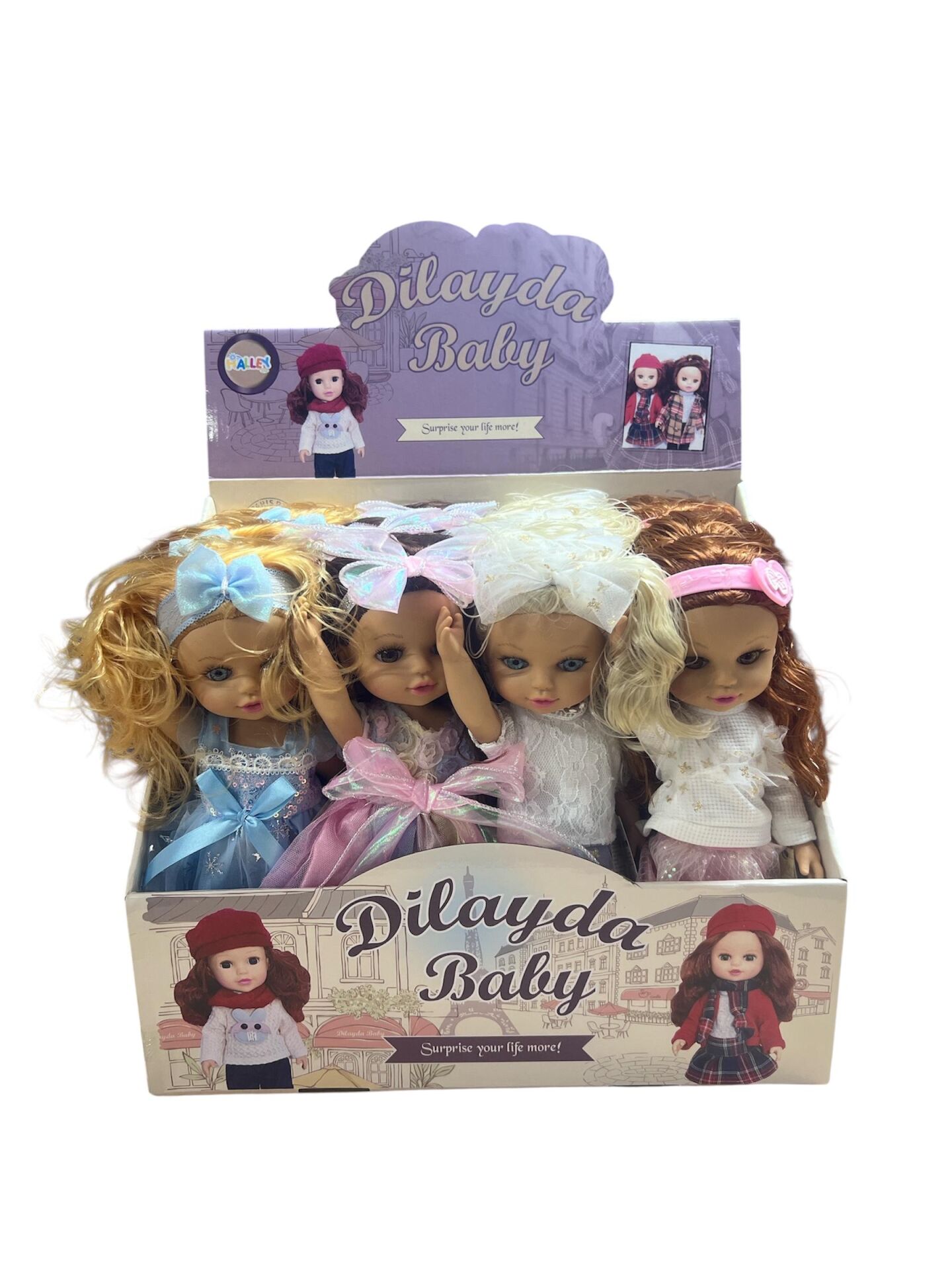 SEH-SH59828 36 CM TAM VINILGUZEL KIZ ING.SARKILI 48