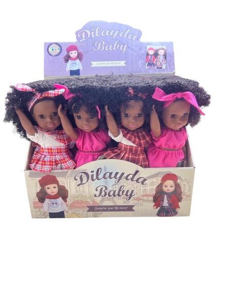 SEH-SH59829 36 CM SIHAY DERI KIYAFETLI VINIL KIZ 48