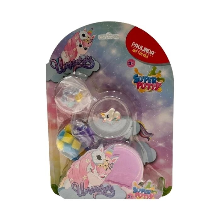 SUN-S00095547 SLIME SUPER PUTTY UNICORN 80 ML 12