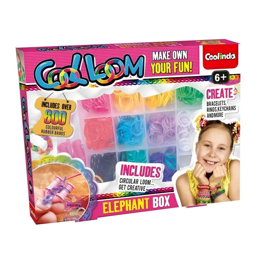 SUN-S00095692 HOBİ SET COOL LOOM ELEPHANT BOX 24