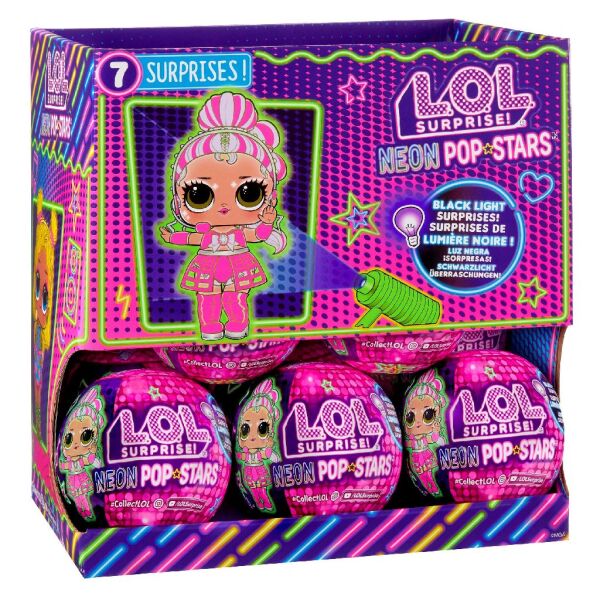 ADO-ILL120674 LOL TOTS NEON POP YILDIZLARI 12 STAND