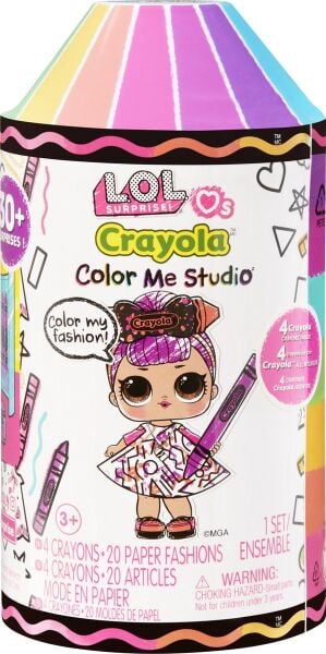 ADO-ILL505273 LOL TOTS CRAYOLA 8 STAND