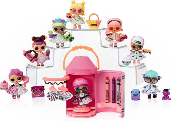 ADO-ILL505273 LOL TOTS CRAYOLA 8 STAND